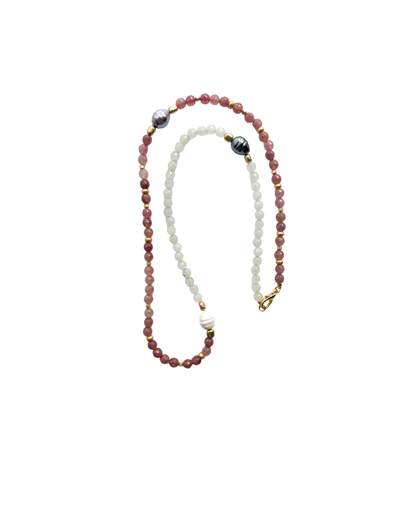 COLLAR LARGO PIEDRAS VARIAS