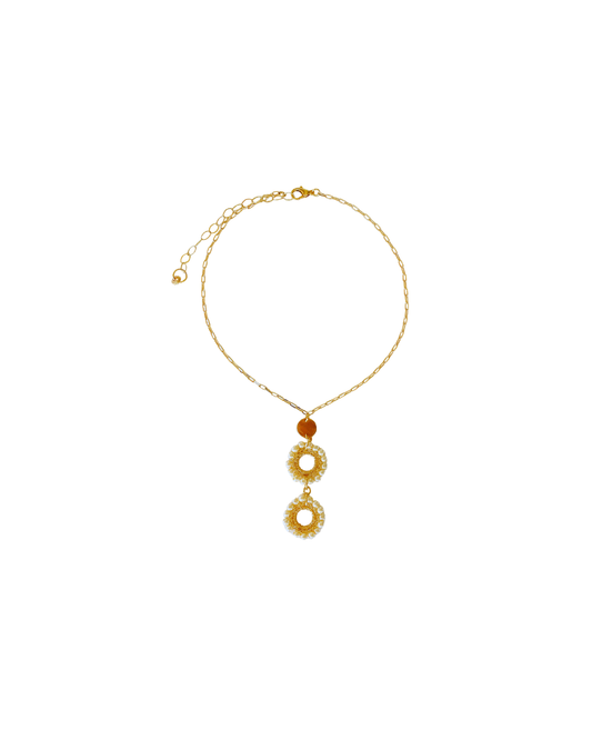 COLLAR CORTO AROS TEJIDOS