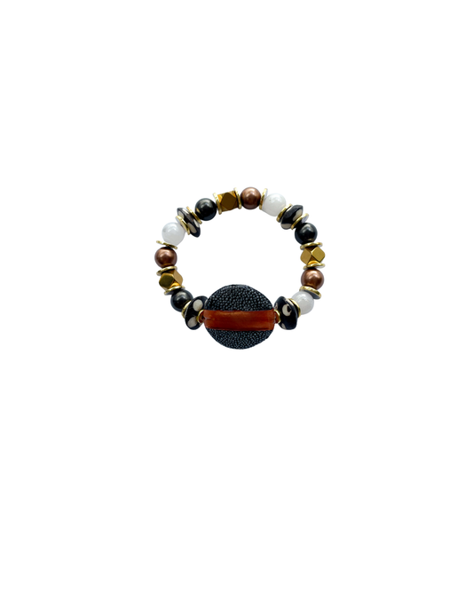 PULSERA ELASTICO PIEDRAS VARIAS