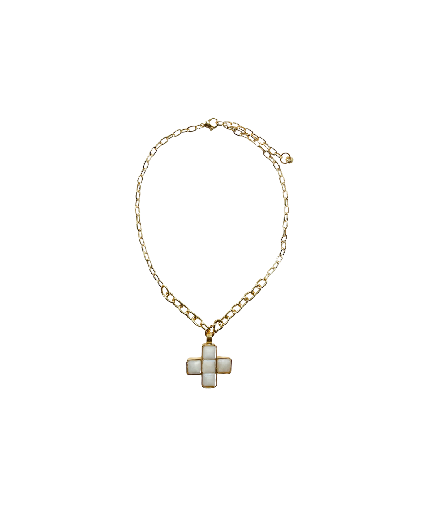 COLLAR CORTO CADENA CRUZ