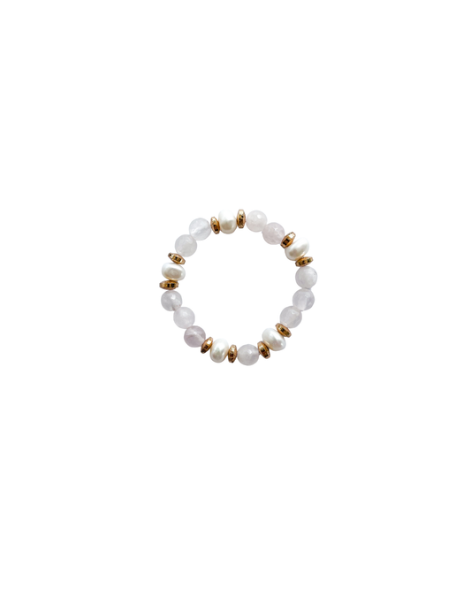 PULSERA ELÁSTICO CUARZOS