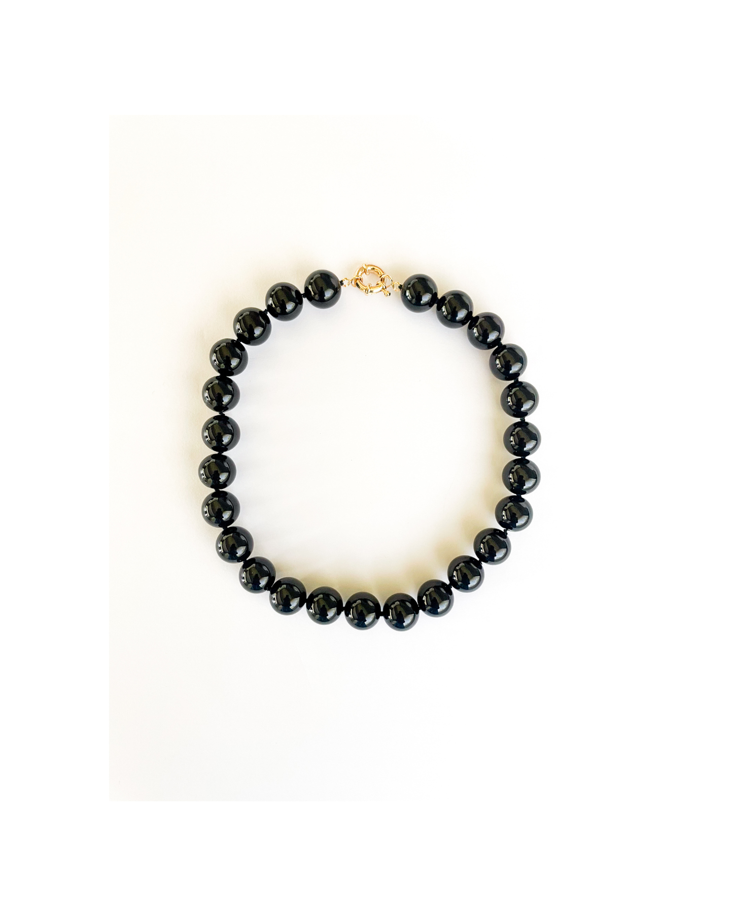 COLLAR CORTO BOLAS ÁGATAS