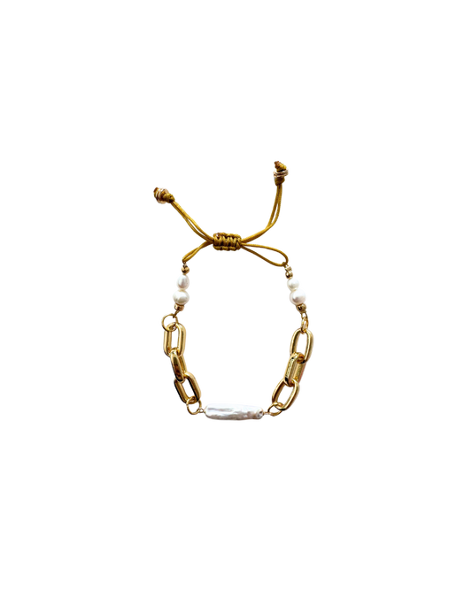 PULSERA CON PERLA