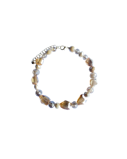 COLLAR CORTO CON CRISTALES