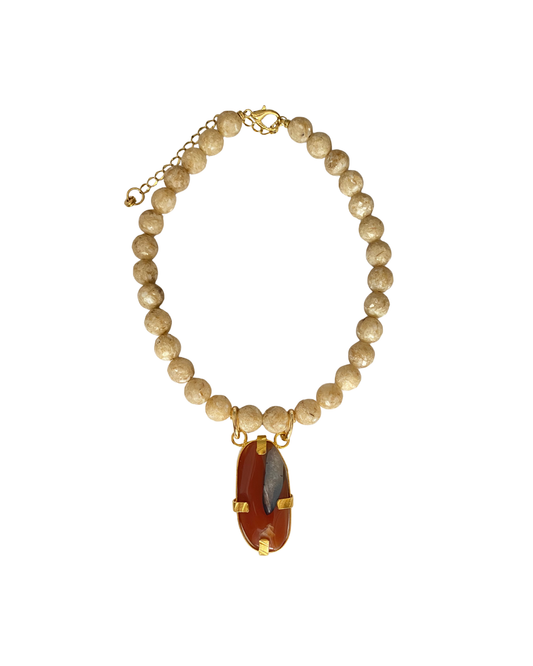 COLLAR CORTO ÁGATAS