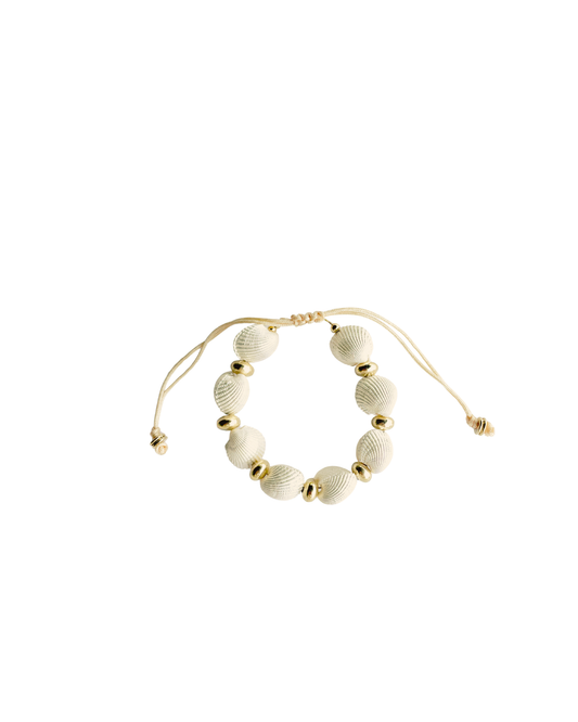 PULSERA AJUSTABLE CONCHAS