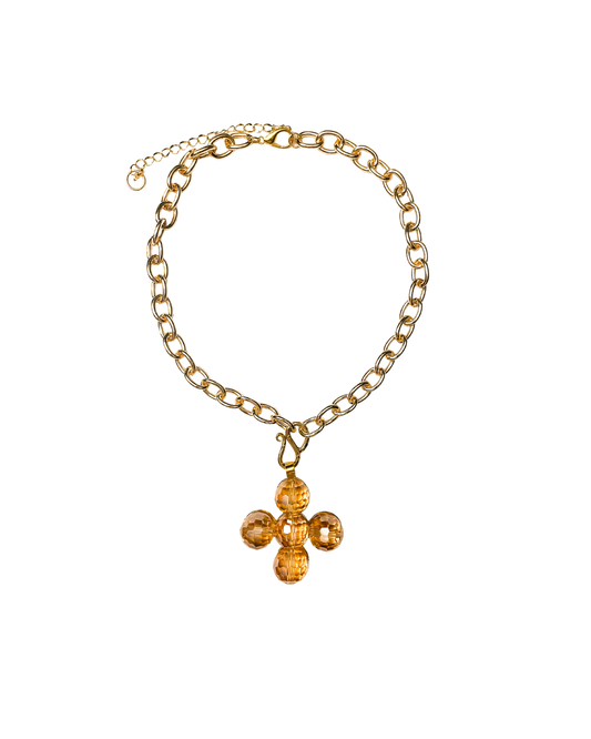 COLLAR CADENA DIJE CRUZ